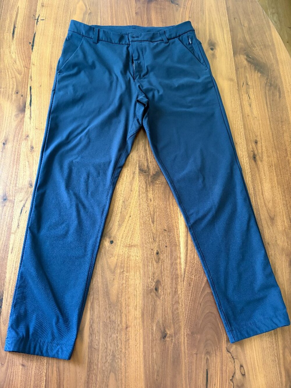 Lululemon Commission Pant Slim Warpstreme 32x30 - Legacy Chino Cut - Navy/Teal